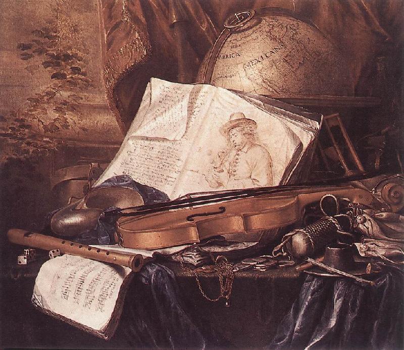 RING, Pieter de Still-Life of Musical Instruments